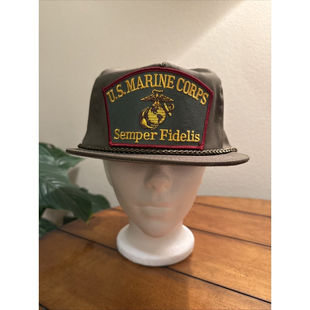 U.S. Marine Corps Semper Fidelis - Nissun snapback cap - Excellent!